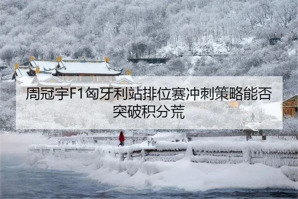 周冠宇F1匈牙利站排位赛冲刺策略能否突破积分荒
